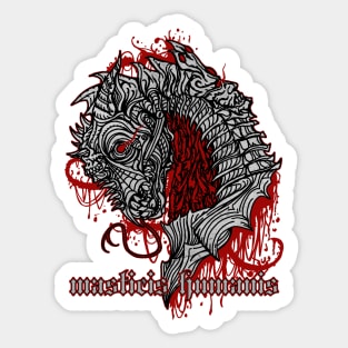 the great serpent's warhorse Sticker